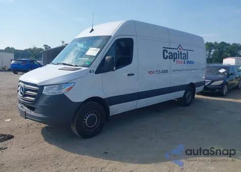 2022 Mercedes-Benz Sprinter 2500 High Roof V6 from USA, damaged, VIN W1Y4ECHY6NT116545